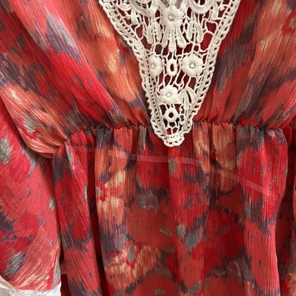 Free People Flowy Top Small ❤️ - Picture 5 of 6